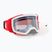 Ochelari de ciclism Fox Racing Airspace Core fluorescent red/smoke