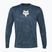 Bărbați ciclism longsleeve Fox Racing Ranger Tru Dri albastru închis de epocă