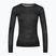 Bluză termică damă Smartwool Intraknit Merino 200 Crew black/white