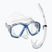 Set de snorkeling Mares Tapu blue reflex/clear