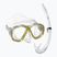 Set de snorkeling Mares Tapu yellow reflex/clear