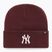 Căciulă de iarnă 47 Brand MLB New York Yankees Haymaker dark maroon