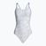 Costum de baie o piesă pentru femei TYR Whiteout Camo Cutoutfit alb CWCM_100_28