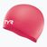 Cască de înot TYR Wrinkle Free Silicone coral