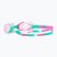 Ochelari de înot pentru copii TYR Swimple Tie Dye Non-Mirrored pink/mint