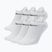 Șosete Nike Everyday Cushioned No-Show 6 perechi white/black