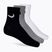Șosete de antrenament Nike Everyday Lightweight Crew 3pak în culoare SX7677-964