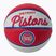Wilson NBA Team Retro Mini Detroit Pistons Baschet roșu WTB3200XBDET