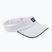 Wilson Classic Visor alb strălucitor baldachin de tenis