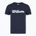 Tricou de tenis pentru femei Wilson Team Graphic Script W classic navy script