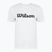 Tricou de tenis pentru femei Wilson Team Graphic Script W scris alb strălucitor
