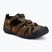 Sandale pentru juniori KEEN Seacamp II CNX dark olive/gold flame