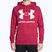 Tricou de antrenament pentru bărbați Under Armour Rival Fleece Big Logo HD roșu și alb 1357093-664