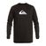 Longsleeve de înot pentru bărbați Quiksilver Solid Streak black
