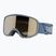 Ochelari de schi pentru copii Salomon Rio Jr smoke blue/flash gold