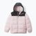 Geacă izolată pentru copii Columbia Puffect Hooded satin pink/black