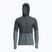 Bluză de trekking pentru bărbați icebreaker Merino 200 RealFleece Descender Zip Hoodie abyss/blue ash/black