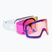 Ochelari de schi pentru femei Giro Ella white bliss/pink/infrared