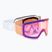 Ochelari de schi pentru femei Giro Ella white bliss/rose gold/infrared