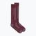 Șosete de schi pentru femei Icebreaker Merino Ski+ Ultralight OTC berry/grey plum/zinc blue