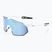 Ochelari de soare 100% Hypercraft SQ soft tact white/hiper blue multilayer