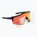 Ochelari de protecție pentru ciclism 100% Speedcratf Soft tact negru/roșu ultra-rosu oglindă multistrat 60007-00008