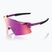 Ochelari de soare 100% Aerocraft gloss purple chrome/purple mirror