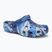 Papuci Crocs Classic Marbled Clog blue bolt/multi
