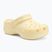 Papuci pentru femei Crocs Classic Platform Clog buttercream