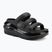 Papuci Crocs Mega Crush Triple Strap black