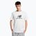 Tricou de antrenament pentru bărbați New Balance Essentials Stacked Logo Co alb NBMT31541WT