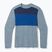 Longsleeve termoactiv pentru bărbați Smartwool Thermal Merino Baselayer Colorblock Crew Boxed pewter blue