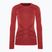 Bluză termică damă Smartwool Intraknit Thermal Merino Baselayer Crew scarlet/black