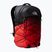 Rucsac de drumeție The North Face Borealis 28 l roșu aprins dip dye cu imprimeu mare/negru pentru drumeții