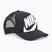 Șapcă pentru copii Nike Rise Structured Trucker black / black / white