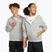 Bluză pentru copii Nike Sportswear Club Fleece dark grey heather/base grey/white