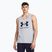 Tank top pentru bărbați Under Armour Sportstyle Logo steel light heather/black