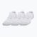 Șosete Under Armour Perf Tech Pro 3 Pack white/white/mod gray