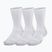 Șosete Under Armour Perf Tech Pro 3 Pack Crew white/white/mod gray