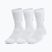 Șosete Under Armour Training Cotton Crew 3 pary white/white/black