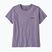 Tricou pentru femei Patagonia P-6 Logo Responsibili-Tee concrete purple
