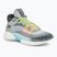 Încălțăminte de bachet pentru bărbați SKECHERS SKX Resagrip gray/yellow