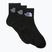 Șosete de trekking The North Face Multi Sport Cush Quarter Sock 3 pary black