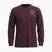 Longsleeve pentru bărbați Smartwool Bear Stare Graphic eggplant