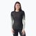 Bluză termică damă Smartwool Intraknit Thermal Merino Base Layer Pattern Crew black