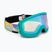 Ochelari de schi Smith Snowday Jr jade formations/blue sensor mirror