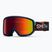 Ochelari de schi Smith Transfer S3 midnight geo alpine/red solx mirror antifog
