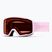 Ochelari de schi Smith Tribute S2 pink frost/rc36 rose copper antifog