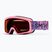 Ochelari de schi pentru copii Smith Rascal Jr S2 bright pink lofi butterfly/rose copper antifog