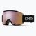 Ochelari de schi Smith Squad S2 black/chromapop everyday rose gold mirror